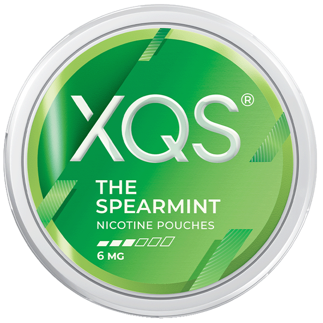 XQS The Spearmint 6MG-Nicotine Pouches-Gigasnus.com