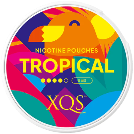 XQS Tropical Strong-Nicotine Pouches-Gigasnus.com