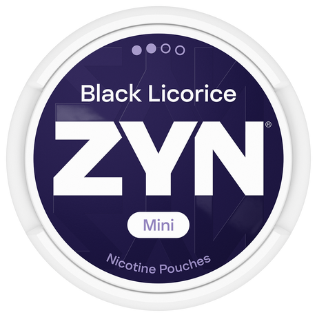 ZYN Black Licorice Mini S2-Nicotine Pouches-Gigasnus.com