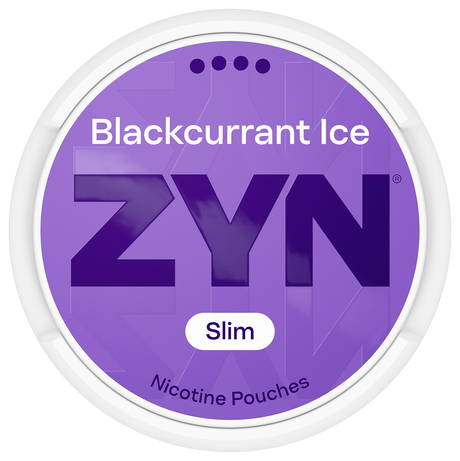 ZYN Blackcurrant Ice Slim S4-Nicotine Pouches-Gigasnus.com