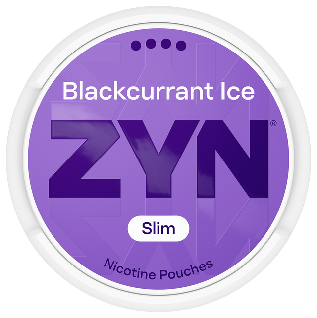 ZYN Blackcurrant Ice Slim S4-Nicotine Pouches-Gigasnus.com