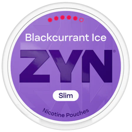 ZYN Blackcurrant Ice Slim S5-Nicotine Pouches-Gigasnus.com