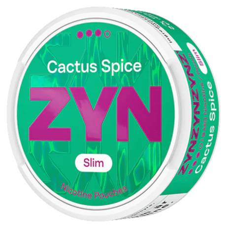 ZYN Cactus Spice Slim S3-Nicotine Pouches-Gigasnus.com