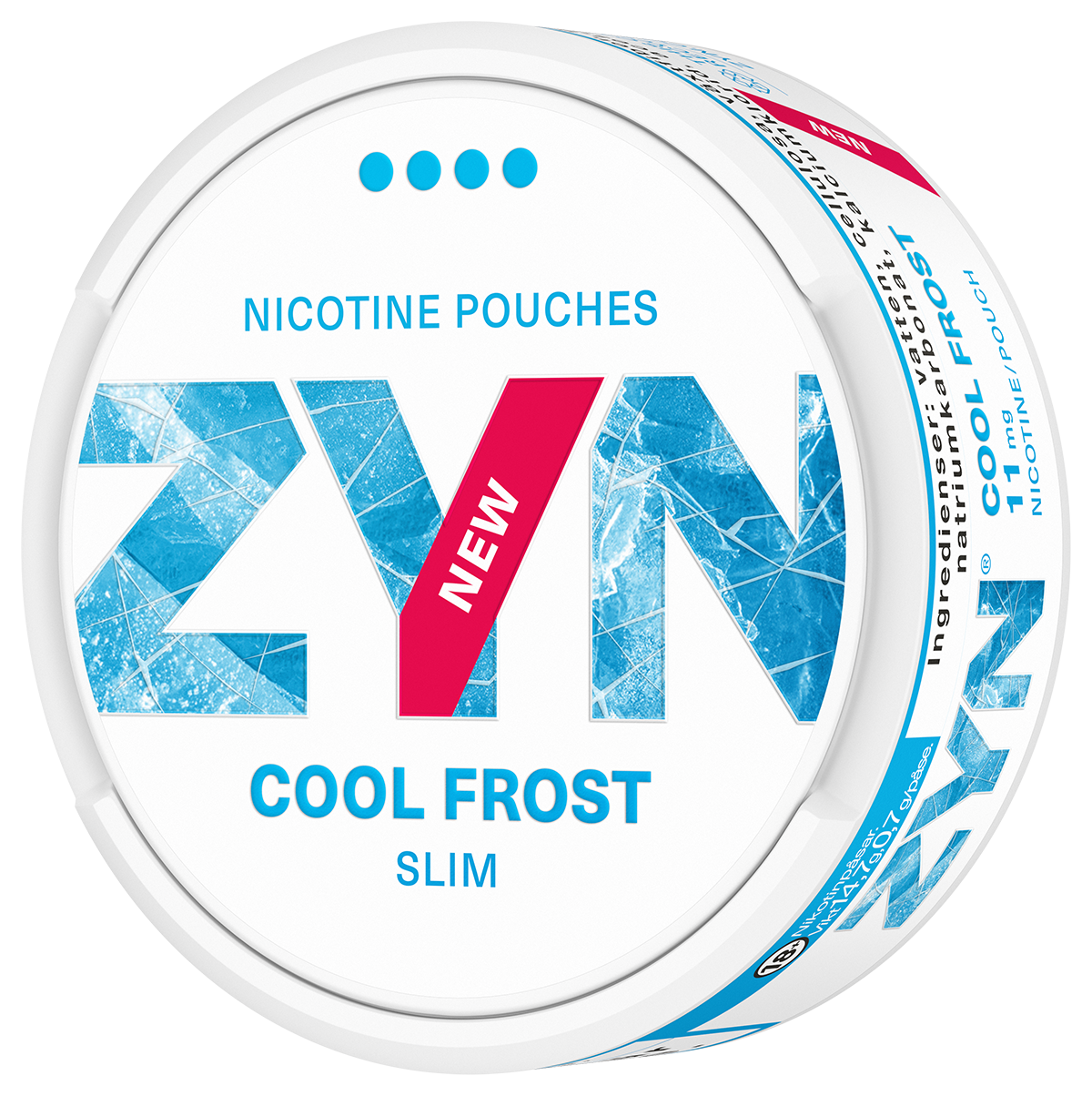 ZYN Cool Frost Slim S4-Nicotine Pouches-Gigasnus.com