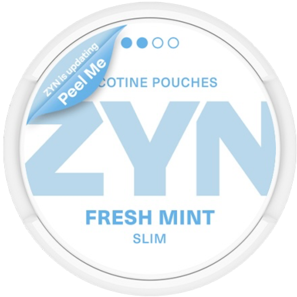 ZYN Fresh Mint Slim S2 EXPIRED-Nicotine Pouches-Gigasnus.com