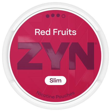 ZYN Red Fruits Slim S3-Nicotine Pouches-Gigasnus.com