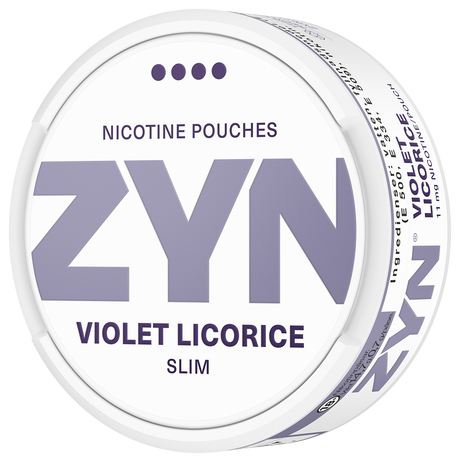 ZYN Violet Licorice Slim S4-Nicotine Pouches-Gigasnus.com