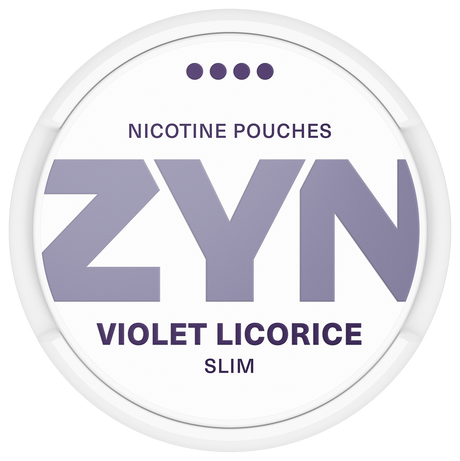 ZYN Violet Licorice Slim S4-Nicotine Pouches-Gigasnus.com