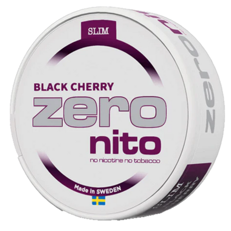 Zeronito Black Cherry Slim-Nicotine Free Pouches-Gigasnus.com