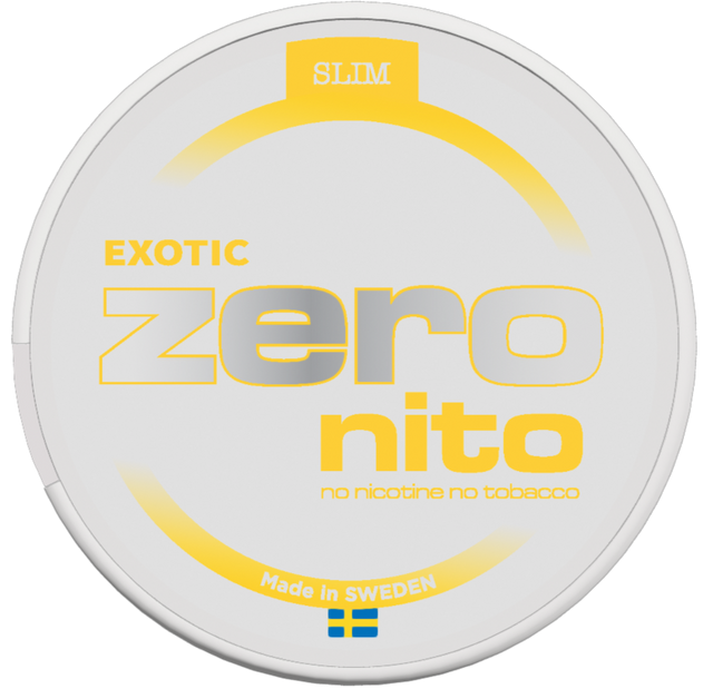 Zeronito Exotic Slim-Nicotine Free Pouches-Gigasnus.com