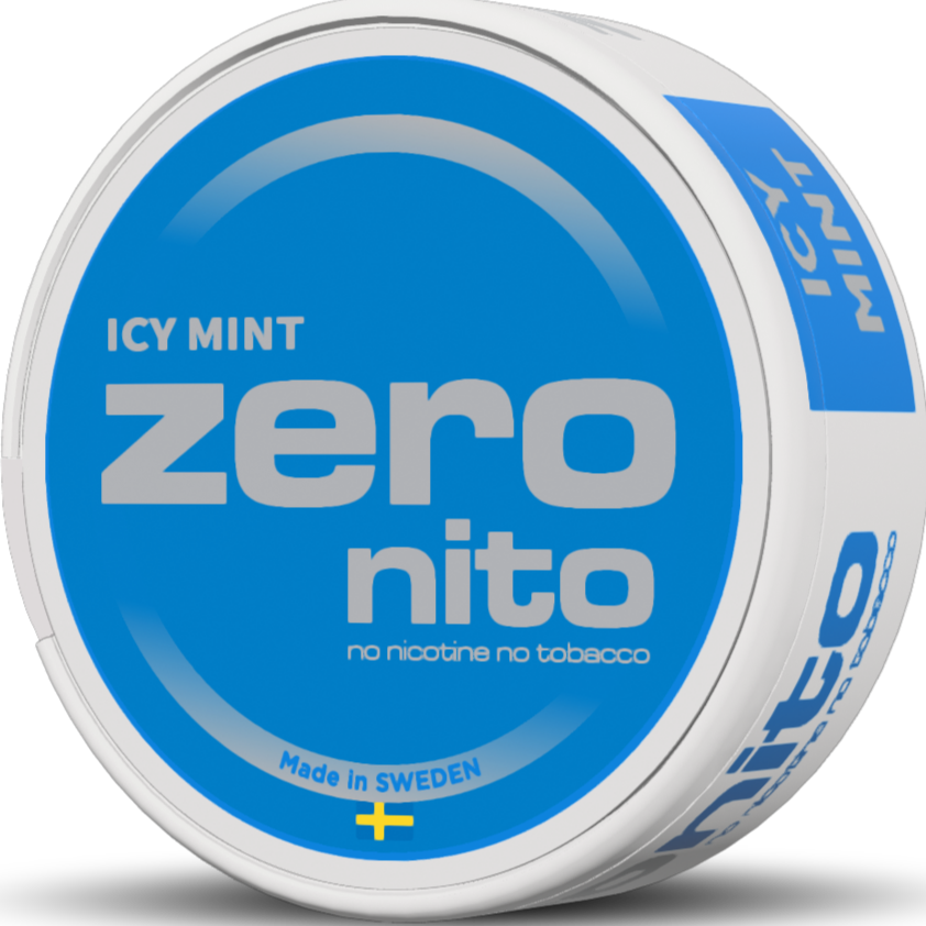 Zeronito Icy Mint-Nicotine Free Pouches-Gigasnus.com