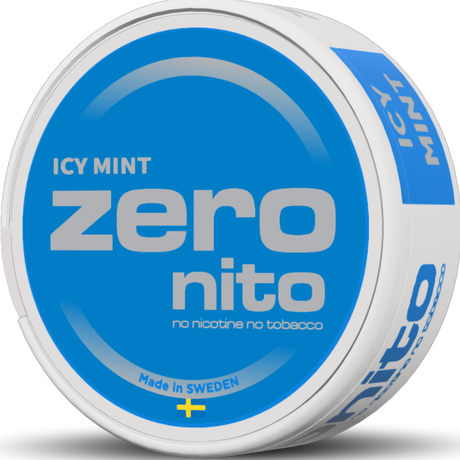 Zeronito Icy Mint-Nicotine Free Pouches-Gigasnus.com
