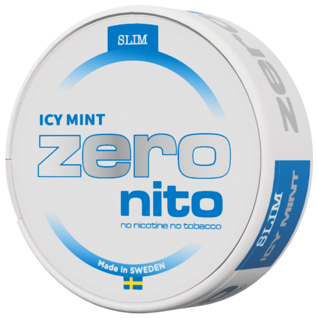 Zeronito Icy Mint Slim-Nicotine Free Pouches-Gigasnus.com
