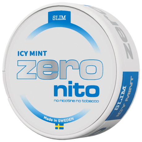 Zeronito Icy Mint Slim-Nicotine Free Pouches-Gigasnus.com