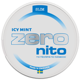 Zeronito Icy Mint Slim-Nicotine Free Pouches-Gigasnus.com