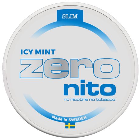 Zeronito Icy Mint Slim-Nicotine Free Pouches-Gigasnus.com