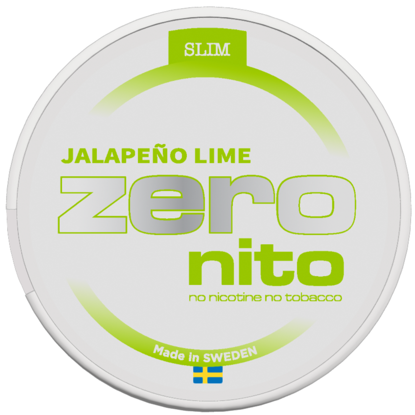Zeronito Jalapeno Lime Slim-Nicotine Free Pouches-Gigasnus.com