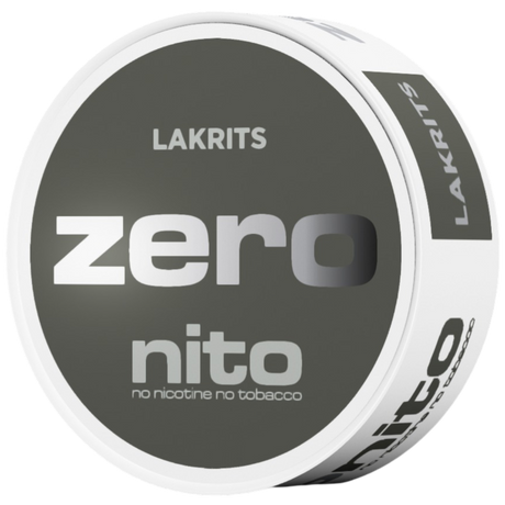 Zeronito Lakrits-Nicotine Free Pouches-Gigasnus.com