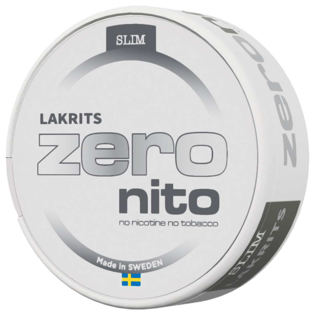 Zeronito Lakrits Slim-Nicotine Free Pouches-Gigasnus.com