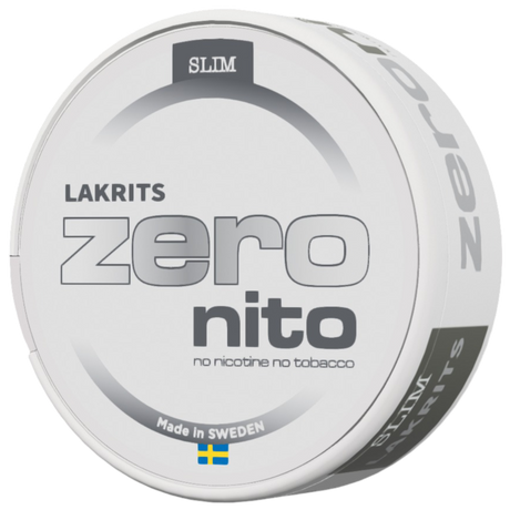 Zeronito Lakrits Slim-Nicotine Free Pouches-Gigasnus.com