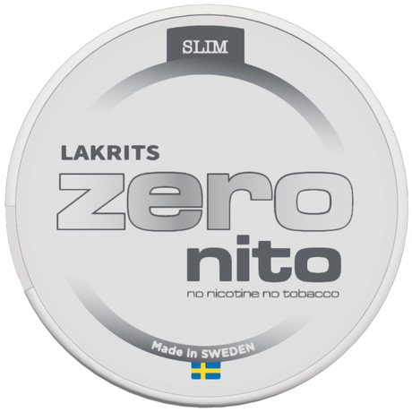 Zeronito Lakrits Slim-Nicotine Free Pouches-Gigasnus.com