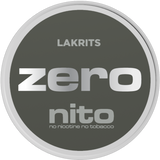 Zeronito Lakrits-Nicotine Free Pouches-Gigasnus.com