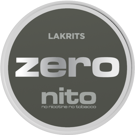 Zeronito Lakrits-Nicotine Free Pouches-Gigasnus.com