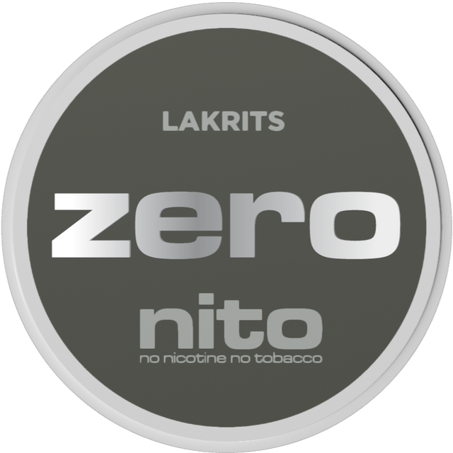 Zeronito Lakrits-Nicotine Free Pouches-Gigasnus.com