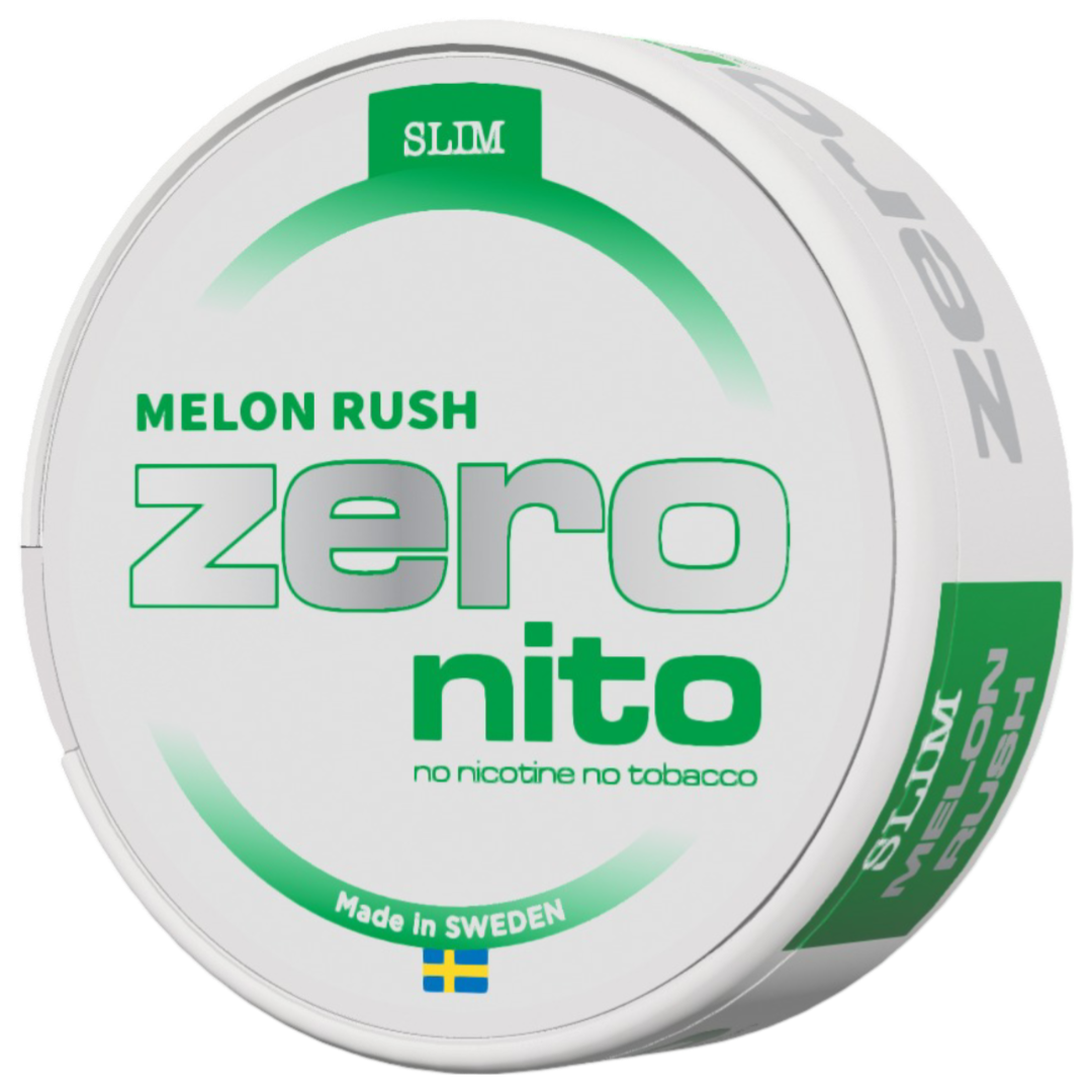 Zeronito Melon Rush Slim-Nicotine Free Pouches-Gigasnus.com