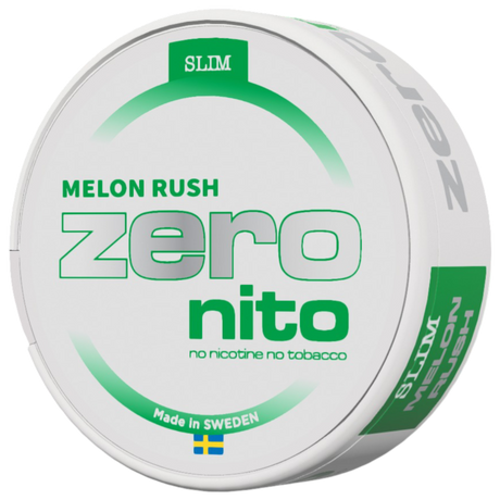 Zeronito Melon Rush Slim-Nicotine Free Pouches-Gigasnus.com