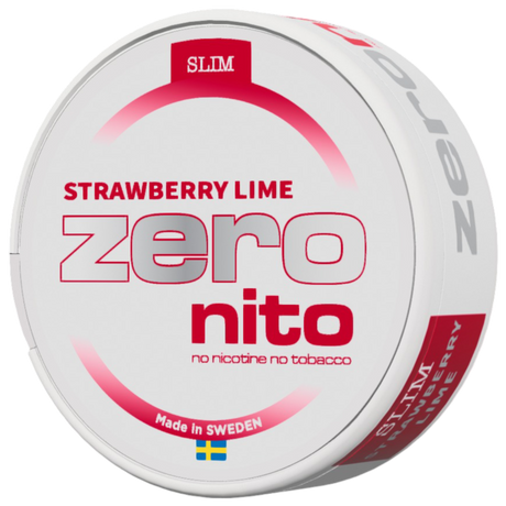 Zeronito Strawberry Lime Slim-Nicotine Free Pouches-Gigasnus.com
