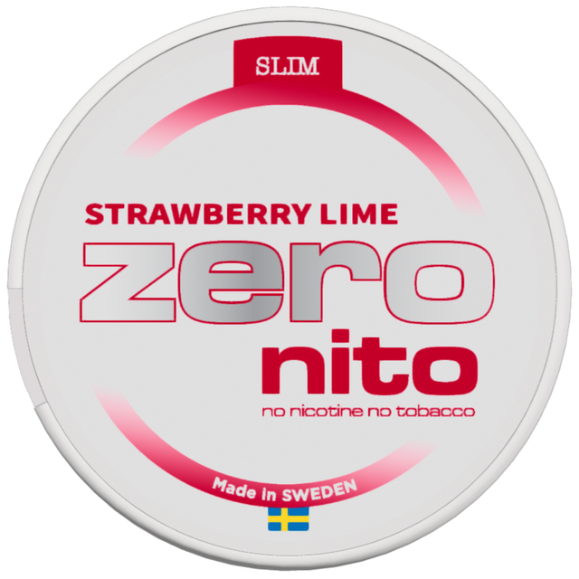 Zeronito Strawberry Lime Slim-Nicotine Free Pouches-Gigasnus.com