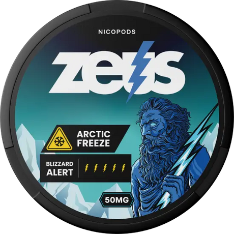 Zeus Arctic Freeze Extra Strong-Nicotine Pouches-Gigasnus.com