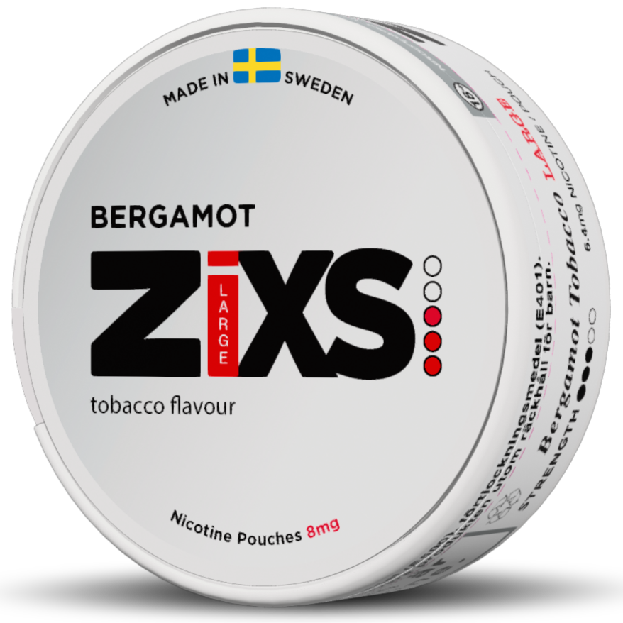 Zixs Bergamot-Nicotine Pouches-Gigasnus.com