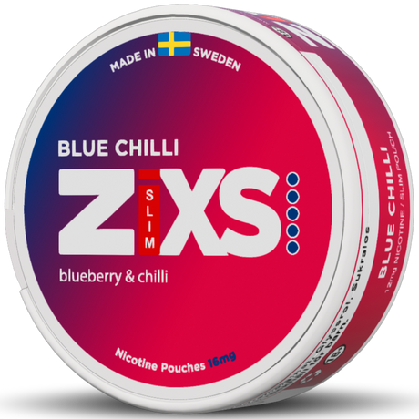 Zixs Blue Chilli Slim-Nicotine Pouches-Gigasnus.com