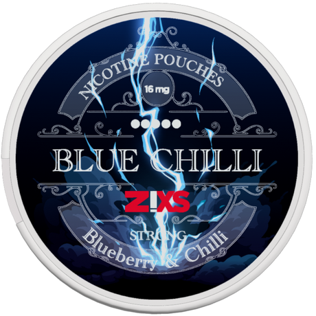 Zixs Blue Chilli Slim-Nicotine Pouches-Gigasnus.com
