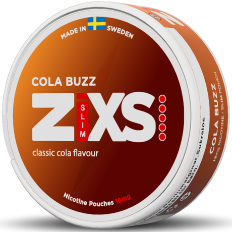 Zixs Cola Buzz Slim-Nicotine Pouches-Gigasnus.com