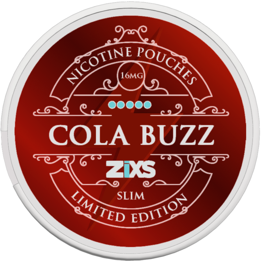 Zixs Cola Buzz Slim-Nicotine Pouches-Gigasnus.com