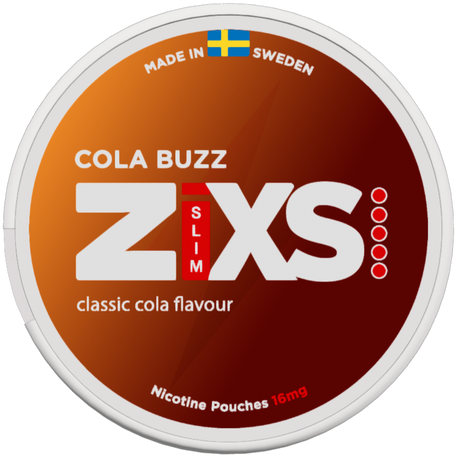Zixs Cola Buzz Slim-Nicotine Pouches-Gigasnus.com