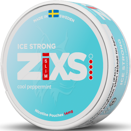 Zixs Ice Strong Slim-Nicotine Pouches-Gigasnus.com