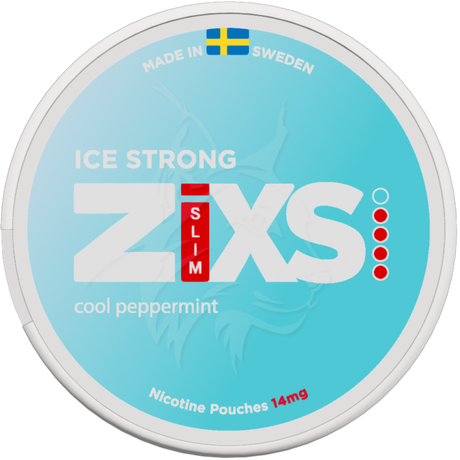 Zixs Ice Strong Slim-Nicotine Pouches-Gigasnus.com