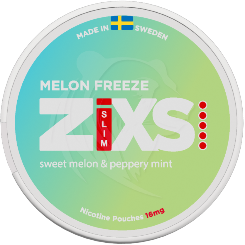 Zixs Melon Freeze-Nicotine Pouches-Gigasnus.com