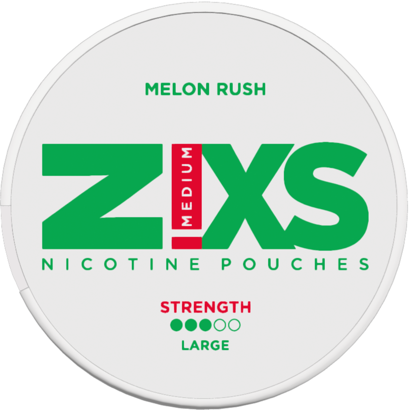 Zixs Melon Rush-Nicotine Pouches-Gigasnus.com