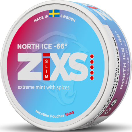 Zixs North Ice Slim-Nicotine Pouches-Gigasnus.com
