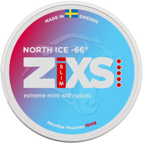 Zixs North Ice Slim-Nicotine Pouches-Gigasnus.com