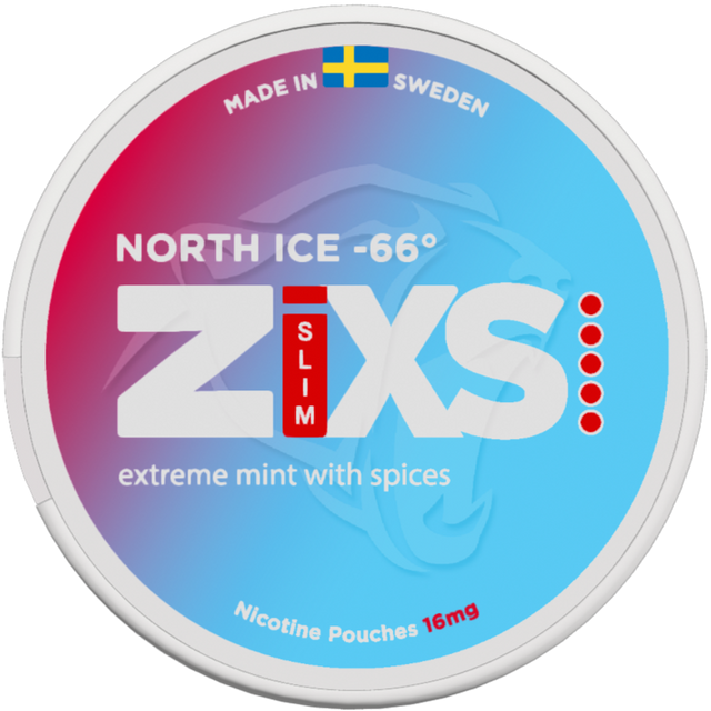 Zixs North Ice Slim-Nicotine Pouches-Gigasnus.com