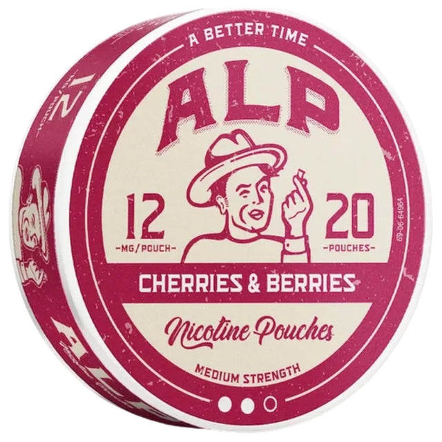 Alp Cherries & Berries 12mg-Nicotine Pouches-Gigasnus.com