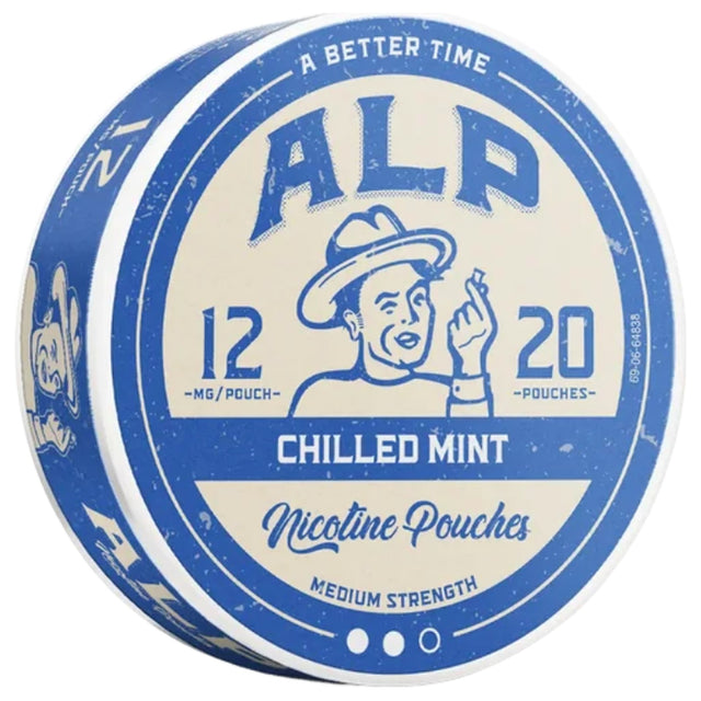 Alp Chilled Mint 12mg-Nicotine Pouches-Gigasnus.com