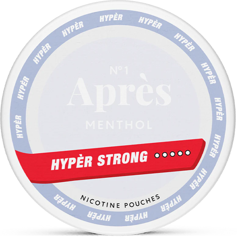 Après No.1 Menthol Hyper Strong-Nicotine Pouches-Gigasnus.com