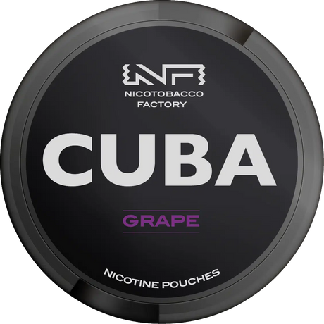 Cuba Black Grape-Nicotine Pouches-Gigasnus.com